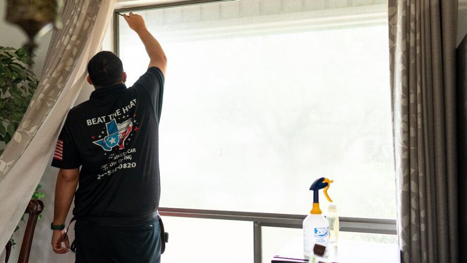 Beat the heat window tinting